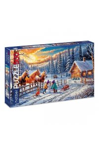ПАЗЛЫ 500 HATBER PREMIUM ЗИМНИЕ ЗАБАВЫ 500ПЗ2_35217 (2934)