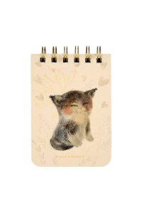 БЛОКНОТ 100Л А7 CUTE JOURNAL СПИРАЛЬ МИЛЫЙ КОТИК BV 3-100-009/07 (4228)