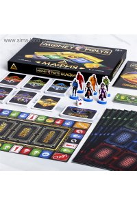 НАСТ ИГРА ЭКОНОМИЧЕСКАЯ MONEY POLYS МАФИЯ (12+) СИМА-ЛЕНД АРТ.2586839