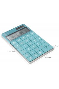 КАЛЬКУЛЯТОР 12 РАЗР НАСТ NUSIGN DELI СИНИЙ ENS041BLUE (0535)