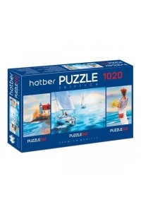 ПАЗЛЫ 260+500+260 HATBER PREMIUM (3 КАРТИНКИ) АКВАРЕЛЬ АРТ.Т1020ПЗ2_22168