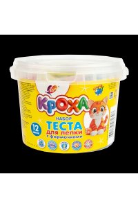 ТЕСТО Д/ЛЕПКИ 12 ЦВ С ФОРМОЧКАМИ ЛУЧ 35С 2305-08