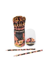 КАРАНДАШ Ч/Г НВ FLORA. PINK BLOSSOM ТРЕХГРАНН *BV* 21-0030/101 (5383)