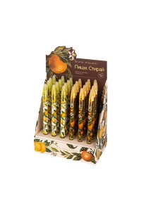 РУЧКА ПИШИ-СТИРАЙ АВТ ГЕЛ СИН DELETESLIMCLICK.FLORA. PARADISE 0.5 В АСС *BV*/ДИСПЛЕЙ/20-0319/02/3518