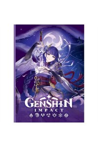Котятова Н. И. Genshin Impact на каждый день с наклейками (фиолетовый)