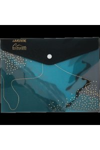 ПАПКА КОНВЕРТ НА КНОПКЕ А5 DEVENTE MARANDI SPARKLE 180 МКМ 3071202 (2595)