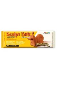 ГЛИНА Д/МОДЕЛИРОВАНИЯ 0,5 КГ ТЕРРАКОТОВАЯ SCULPT DRY MUNGYO АРТ.MT500 (5432)