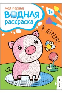 Мои первые водные раскраски. В деревне
