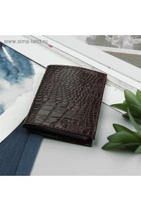 ВИЗИТНИЦА НА 18Л НАТ КОЖА (СКАТ ЧЕРНЫЙ) СИМА-ЛЕНД АРТ.2784374