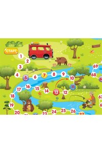 НАСТ ИГРА ХОДИЛКА КОРОБ В ЛЕСУ *ДК* 04745 (7454)