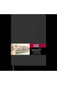 СКЕТЧБУК 32Л А4 DEVENTE КОЖЗАМ ART ЧЕРНЫЙ (200 Г/М²) 2134505 (1687)