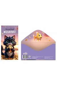 ОТКР КДС-17809 ЗАГАДАЙ ЖЕЛАНИЕ! /КОНВЕРТ/