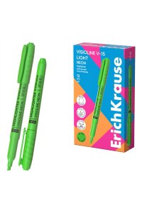 МАРКЕР ТЕКСТОВ VISIOLINE V-15 LIGHT NEON ЗЕЛЕНЫЙ ЕК 65568