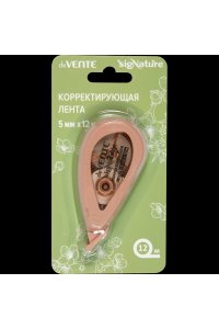 КОРРЕКТ ЛЕНТА 5ММ*12М DEVENTE SIGNATURE ПУДРОВО-РОЗОВЫЙ /ЕВРОПОДВЕС/ 4062510 (1436)
