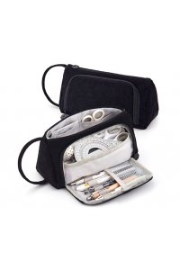 ПЕНАЛ ТЕКСТИЛЬ SPECIAL (С РУЧКОЙ) ЧЕРНЫЙ DK-226 (2387/2264)