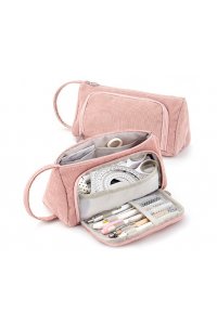ПЕНАЛ ТЕКСТИЛЬ SPECIAL (С РУЧКОЙ) СВЕТЛО-РОЗОВЫЙ DK-229 (1237/2295)