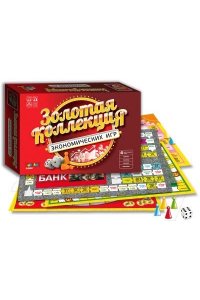 НАСТ ИГРА ЗОЛОТАЯ КОЛЛЕКЦИЯ ЭКОНОМИЧЕСКИХ ИГР (4В1) BELFARPOST АРТ.01582