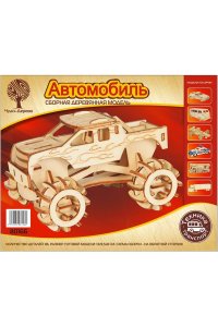 КОНСТРУКТОР ДЕРЕВ 3D АВТОМОБИЛЬ 80166 (1262)