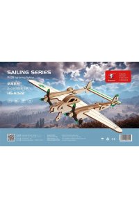 КОНСТРУКТОР ДЕРЕВ 3D ИСТРЕБИТЕЛЬ P-38 HG-A022 (0210)