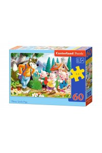 ПАЗЛЫ 60 CASTORLAND ТРИ ПОРОСЕНКА АРТ.В-06106