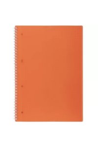 ТЕТР 80 КЛЕТ А4 ХАТБЕР СПИРАЛЬ ПЛАСТИК LINE NEON ОРАНЖЕВАЯ АРТ.80Т4В1ГР_03035 (2174)