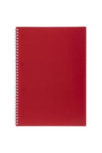 ТЕТР 80 КЛЕТ А4 ХАТБЕР СПИРАЛЬ ПЛАСТИК CANVASКРАСНАЯ АРТ.80Т4В1ГР_05315 (2853)