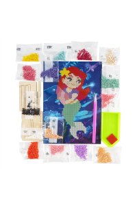 АЛМАЗНАЯ МОЗАИКА 15*20 ДЕТСКАЯ РУСАЛОЧКААМК-011