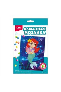 АЛМАЗНАЯ МОЗАИКА 15*20 ДЕТСКАЯ РУСАЛОЧКААМК-011
