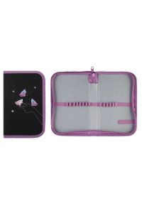 ПЕНАЛ 19*11*3 1 ОТД SOFT ТOUCH БАБОЧКИ В РУКЕ КОКОС ПО-021/240199