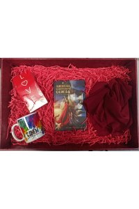 ПОДАР НАБОР ЛЮБОВЬ СОВЕТСКОГО СОЮЗА КНИГА+КРУЖКА+ЧАЙ (ПЛАТОК В ПОДАРОК) В КОРОБ