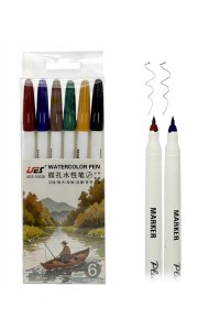 НАБОР ЛИНЕРЫ 6 ЦВ 0.4ММРЕТРО ОТТЕНКИ UES-1002B DM-371 (1019)