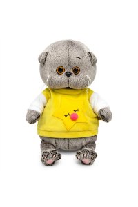 ИГРУШКА МЯГ БАСИК BABY В ТОЛСТОВКЕ СО ЗВЕЗДОЙ АРТ.BB-141 (5718)