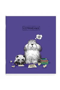 ТЕТР ПРЕДМЕТ ПЁС УЧЁНЫЙ Д/СОЧИНЕНИЙ 48 ЛИН ФЕНИКС+ 63415