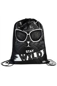 МЕШОК Д/ОБУВИ ФЕНИКС+ 36*48 СМ ОКНО ИЗ СЕТКИ СТИЛЬНАЯ КИСА 62647