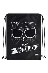 МЕШОК Д/ОБУВИ ФЕНИКС+ 36*48 СМ ОКНО ИЗ СЕТКИ СТИЛЬНАЯ КИСА 62647