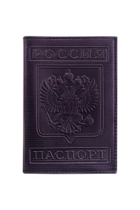 ОБЛОЖКА Д/ПАСПОРТА OFFICESPACE ГЕРБ НАТ.КОЖА ЧЕРНЫЙ KPS_1641 / 176866 (6417)
