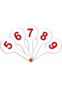 ВЕЕР КАССА ЦИФР 5 ЛЕПЕСТ ОТ 0 ДО 9 СТАММ 10167/ВК10
