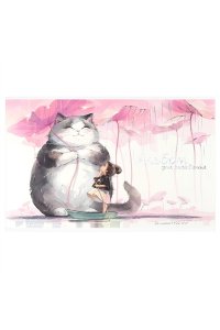АЛЬБОМ Д/РИС 24Л ФЕНИКС+ КОТ С ЗОНТИКОМАРТ. 73126