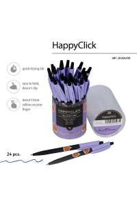 РУЧКА АВТ ШАР СИН HAPPYCLICK FRESH & FRUITY ИНЖИР 0.5 *BV* 20-0241/50 (3446)