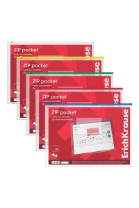 ПАПКА КОНВЕРТ НА МОЛНИИ A4 ПРОЗР (ZIP-ПАКЕТ) ЕК 2935